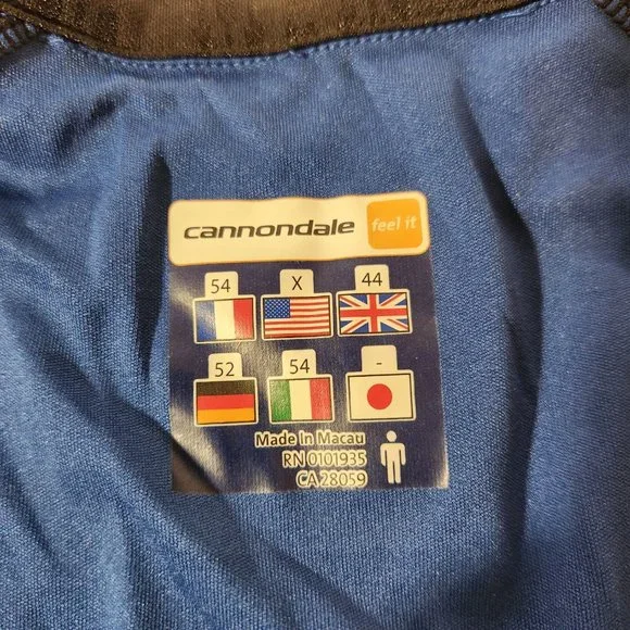 Cannondale Cylcing Jersey UK 44 - Picture 5 of 8